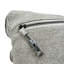 Heavy Metal Zipper Pillow Cover & Insert