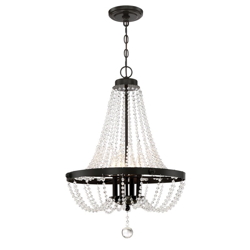 Astoria Grand Moreell 4 - Light Dimmable Empire Chandelier & Reviews ...