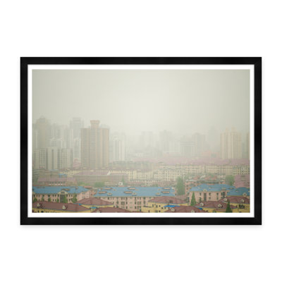 City Fog Print by Tim Klein