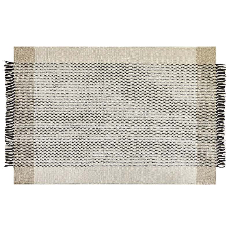 Mitchellville Striped Wool Hand Woven Area Rug, Rectangle 200 x 300cm