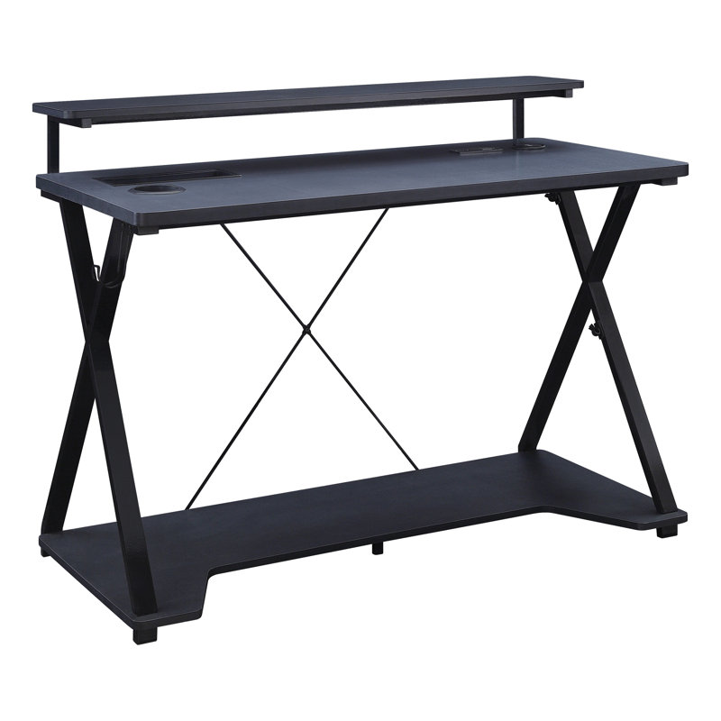 Metal Base Computer Desk
