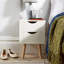 Kennedy 2 Drawer Bedside Table-1149769641
