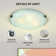 Malibu Flush Mount by Russell Lighting: Sleek Brushed Chrome Design for Modern Spaces