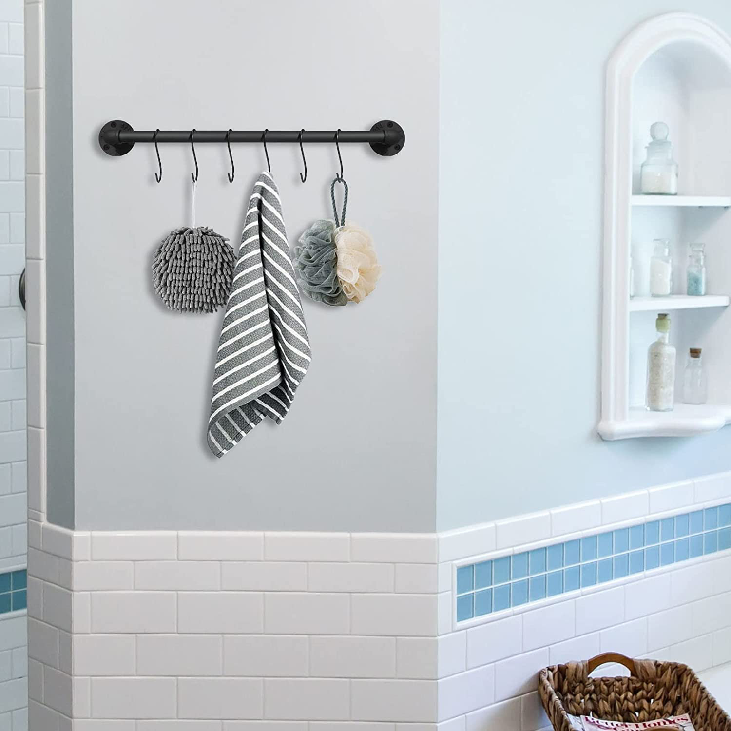 QIANXING Wall Mounted Towel Rack