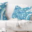  Coussin lombaire abstrait à motif fractal-30735289