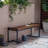 HOPKINS INDUSTRIAL WOOD AND METAL BENCH-1685783464