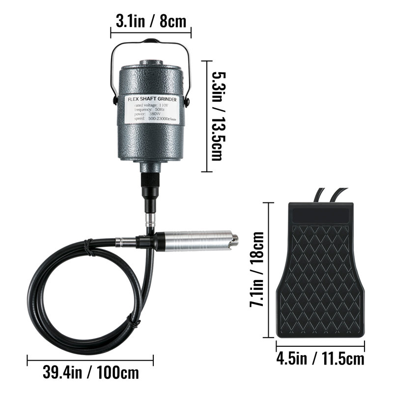Outil rotatif Flex 500W