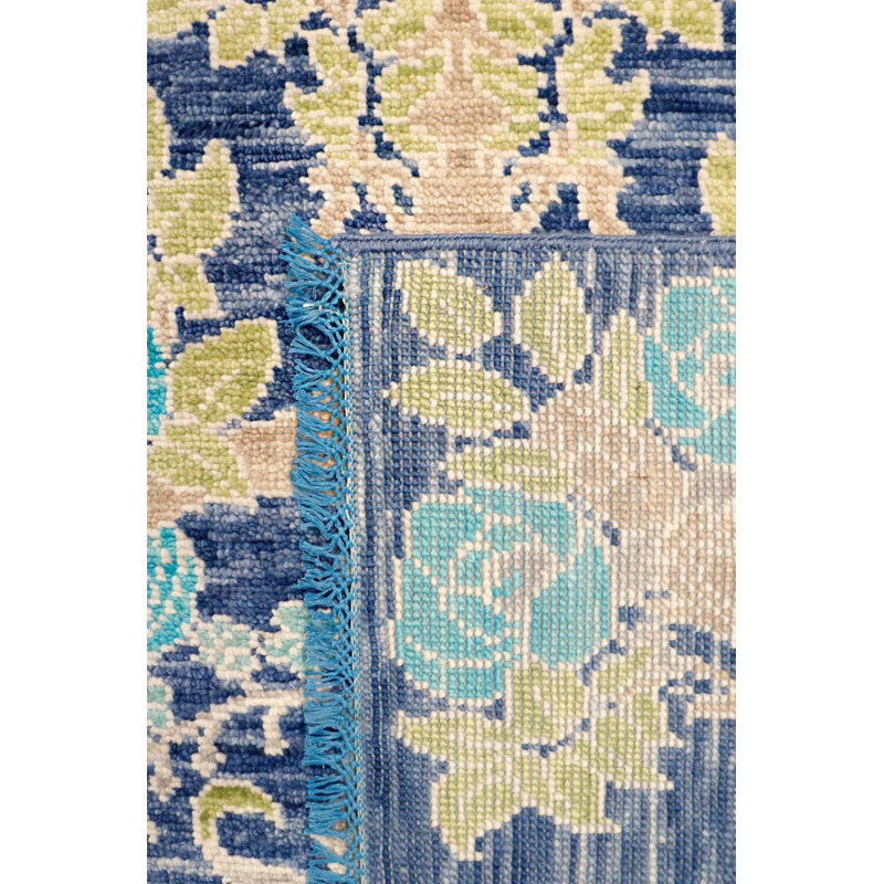 Oriental Area Rug in Blue