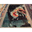 Tapis afghan de 6,5 pi x 9,8 pi en laine à poils durs de style afghane Abshar Gabbeh