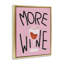Plus de vin sur toile encadrée, conception par House of Lulu-1303359693-1303359691