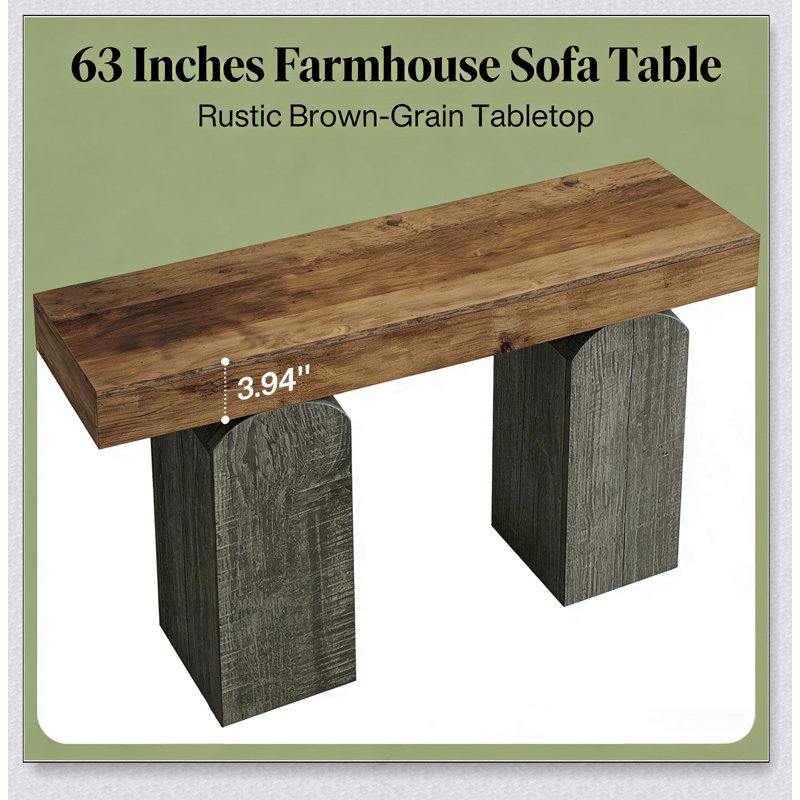 Console de style contemporain, table de vestibule, table de canapé