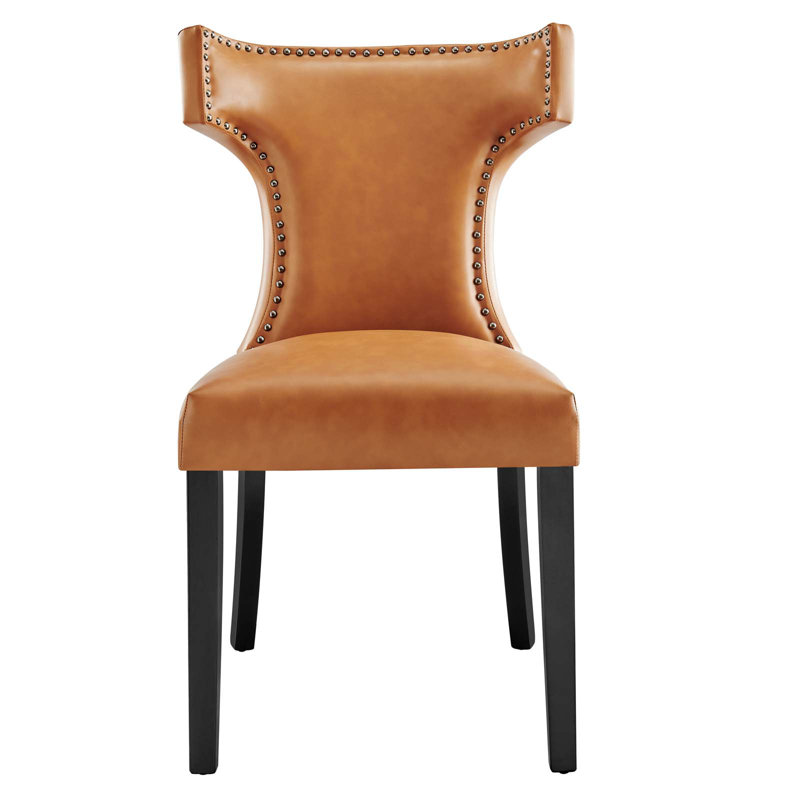 Chaise courbée Modway, Brun clair