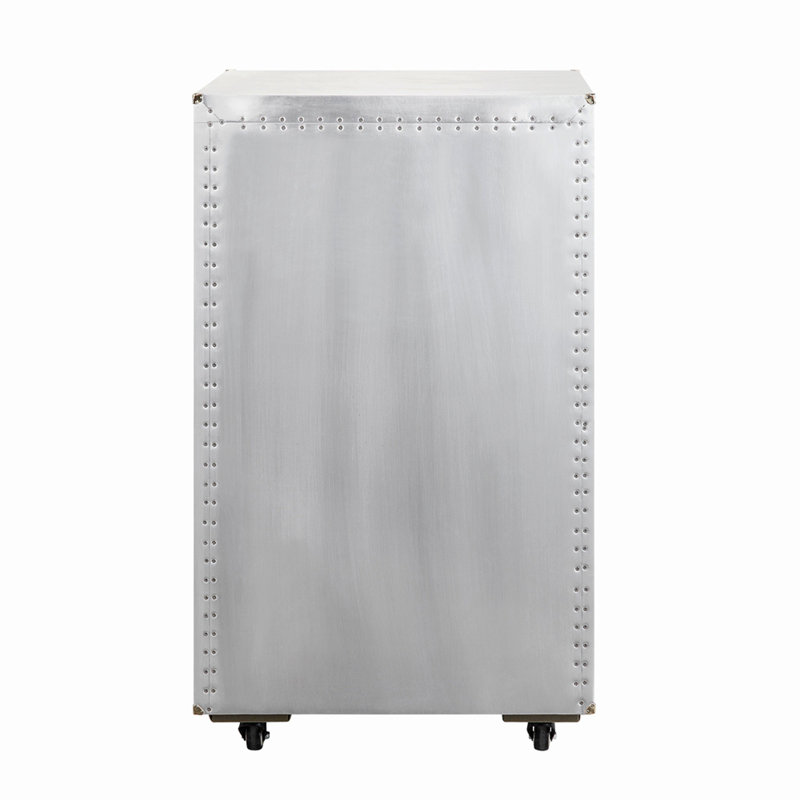 Raini Aluminum Wine Cabinet