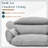 Smythe Modern Double Swing Cushion Only – Replacement 2-Person Egg Chair Pad – Overstuffed Water-Resistant Indoor/Outdoor Pillow-879695430