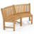 Solid Wood Teak Outdoor Bench