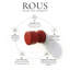 ROUS Harwdare Mid-Century Modern Hourglass Knob-109759173