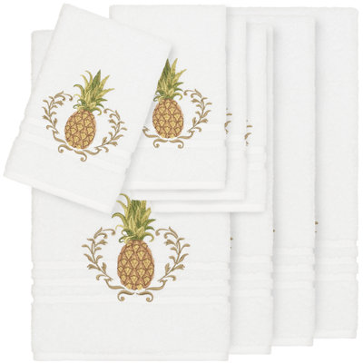 Welcome 8 Piece Turkish Cotton Towel Set