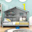 Lit simple en bois avec tablettes Trong-1117966626