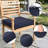 Outdoor  3'' Non-Slip Cushion Cover Water-Repellent Seat Cushion Slipcover With Portable Carry Handle.-476661650-476661635-476661643