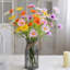 Petite marguerite artificielle, décoration de salon, haut de gamme, table, bouquet en plastique, camomille, fleurs séchées, lot de 20-554195082