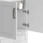 Armoire de buanderie avec robinet et évier en acier inoxydable