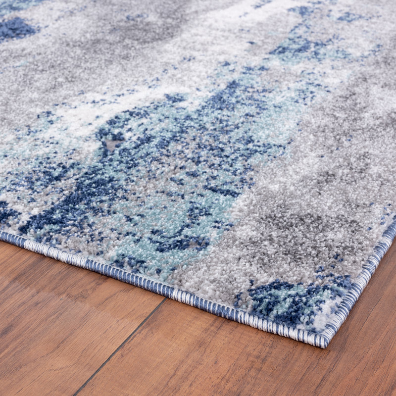 Doland Abstract Indoor Rug, Rectangle 8' x 10'