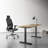 Hrutkay Adjustable Height and Modular Steel Writing Desk