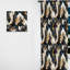 Tribal Fusion Marble Motif IV - Rideau obscurcissant en marbre abstrait - 1 panneaux-107610907