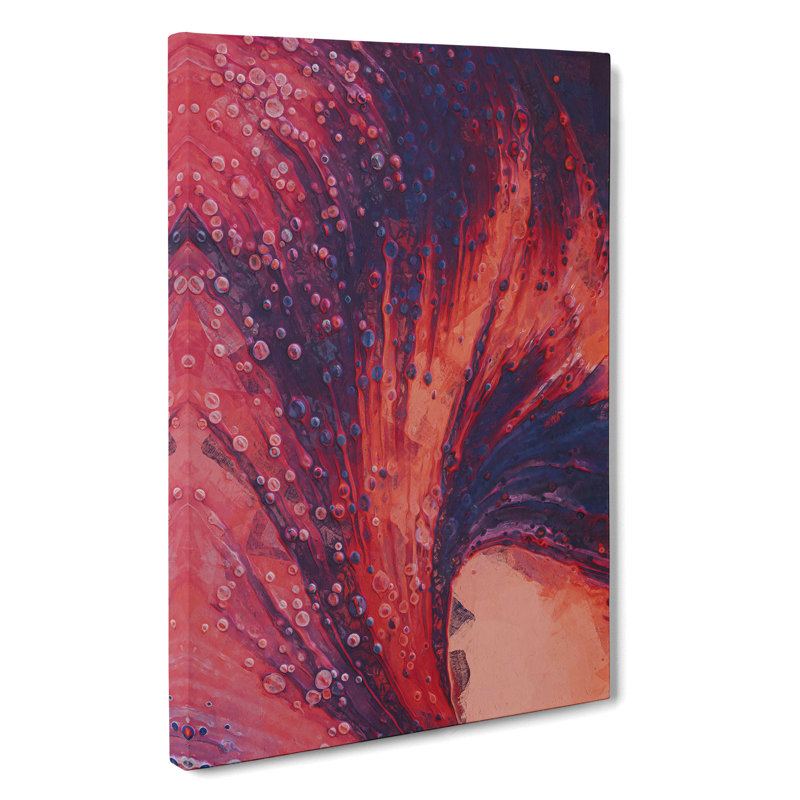 Land Of Plenty Abstract - Wrapped Canvas Print, 50cm H x 35cm W x 3cm D