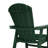 Seashell Upright Adirondack Chair (Set Of 2)-1644548902
