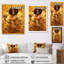Orisha Oshun avec miroir déesse africaine I - impression-1383094707-1383094705