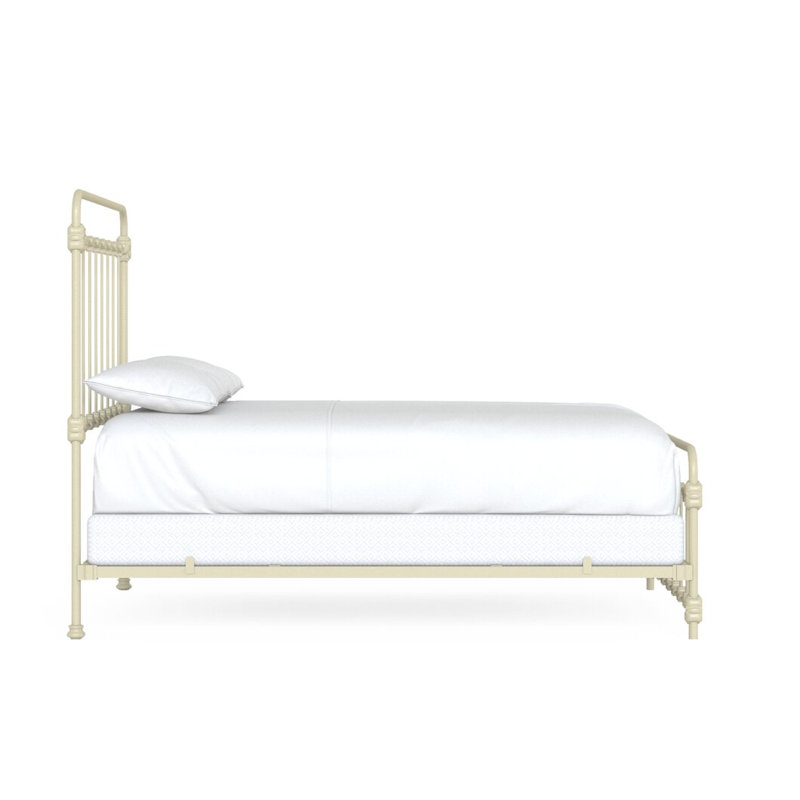 Picket Fence Iron Bed, California King