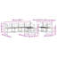  Outdoor Sofa Set 7 Pcs Solid Acacia Wood Sectional Garden Furniture