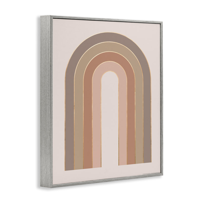 Art giclée arc-en-ciel Peachy Boho par Reinders, Estampe numérique Farmhouse, H 30 po x l 24 po