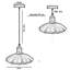 Bunceton 1 - Light Black Pendant-425055975