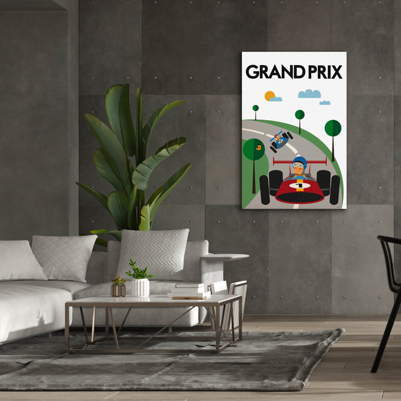 «Grand Prix» par Tomas Design, H 60 po x l 40 po x P 1,5 po