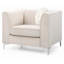 Chaise d'appoint contemporaine, fauteuil pour l'intérieur