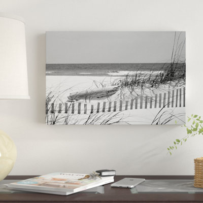 " Fence On The Beach, Bon Secour National Wildlife Refuge, Gulf Of Mexico, Alabama, USA " by Panoramic Images