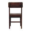 Solid Wood Side Chair in Brown