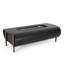 Rectangular 50,000Btu Fire Pit - Dark Grey Iron Outdoor Enjoyment Producer Unit Pit, Comfort Enhancer