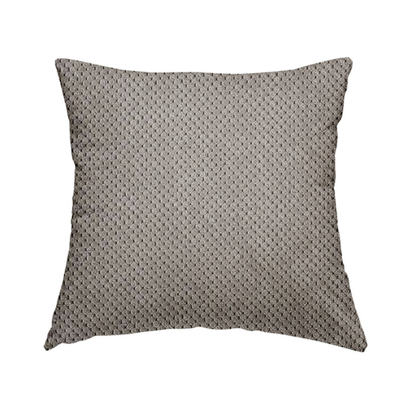 Erihanna Square Cushion, 28cm H x 28cm W x 5cm D, Grey