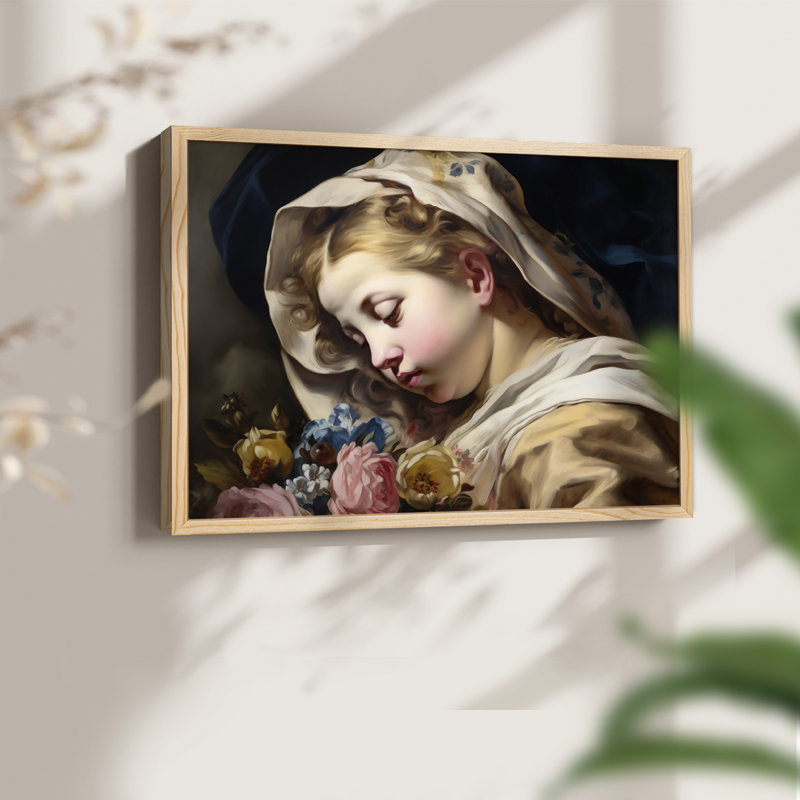 Série religieuse - Édition encadrée - Restickable, Naturel, H 11 po x l 14 po