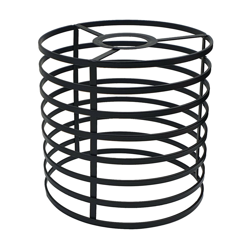 40.64cm H Metal Novelty Lamp Shade ( Uno ) in Black
