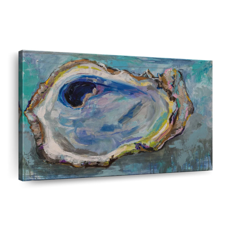 «Oyster Two», reproduction sur toile, H 8 po x l 12 po x P 1 po
