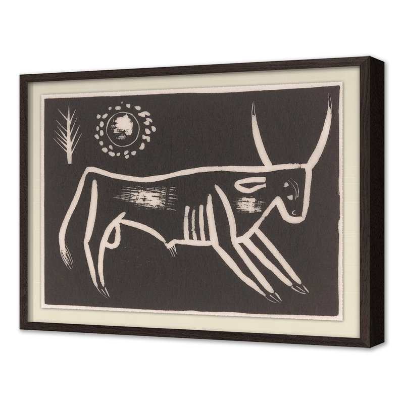 Bull Print by Grand Archives, 24" H x 30" W