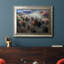 «Thunder in the Palo Duro», reproduction d'art sur toile encadrée-1026784978