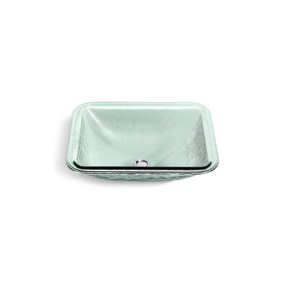 Yepsen Glass Undermount Bathroom Sink
