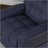 Velour Power Lift Chair In Lugano Indigo