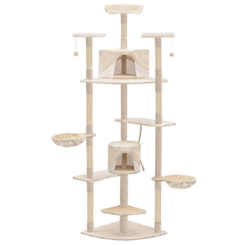 Amalia 203cm H Cat Tree, Beige