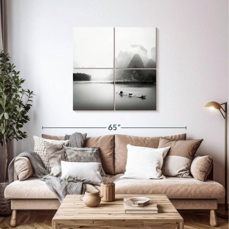 Kerrick Li River I, 38" H x 38" W